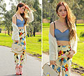 Fiji Prints, Fiji Pants, Weeken, Bustier, Weeken, Bag, Weeken, Chloe T, Australia