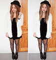 Throwback thursday, River island white cardigan, Weeken, Dresses, Weeken, Boots, Weeken, Lily Melrose, France