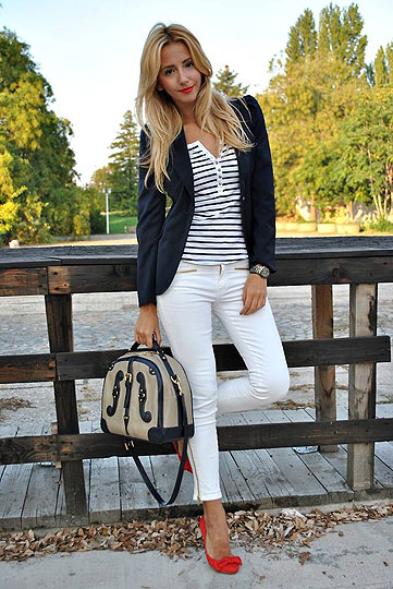 Sail with me ♥, Manuella Lupascu, Blazer, Weeken, Jeans, Zara, Bag, Weeken, Manuella Lupascu, 