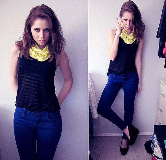 Gimme a break! - Top, H&M, Pants, Weeken, Heels-wedges, Weeken, Patricia G, Poland