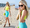 Malibu Barbie, Dress, Weeken, Shoes, Weeken, Sunglasses, Karen Walker, Bag, Forever21, Shea Marie, United States