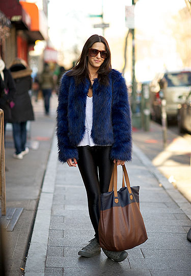 Faux, Tess Pare-Mayer, Faux fur coat, Forever21, Leggings, American Apparel, Tote, H&M, Shoes, Weeken, Tess Pare-Mayer, 