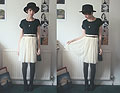 Kinder Blumen - Dress (as top), Topshop, Hat, Weeken, Skirt, Weeken, Ashleigh F, United Kingdom