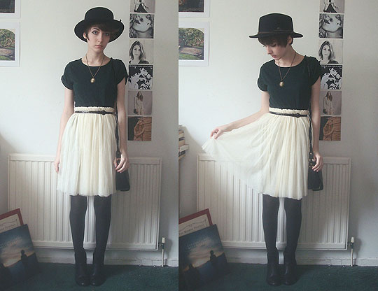 Kinder Blumen, Ashleigh F, Dress (as top), Topshop, Hat, Weeken, Skirt, Weeken, Ashleigh F, 