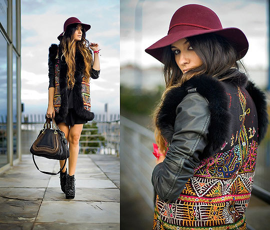 BE WILD, Angela Rozas Saiz, VEST, Weeken, Hat, H&M, BAG, Chloe, Boots, Weeken, Angela Rozas Saiz, 