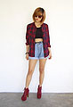 FALLING FOR PLAID - Shirts, Weeken, Shorts, Weeken, Heels-wedges, Weeken, Joanne Kim, United States