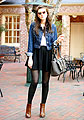 Downtown, Target jacket, Weeken, Skirt, Weeken, Boots, Weeken, Bags, Weeken, Jade Elise, United States