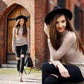 Basics not that basic - Hat, Weeken, Ripped jeans, Zara, Sandals, ASOS, Larisa Costea, Romania
