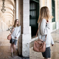 Soft tones. - SKIRT, BAG, y&hjeans, TIPHAINE P, Switzerland