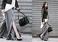 The silver pleated pants - Bag, Weeken, Heels, Weeken, Aria, France