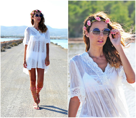 Dreams boho chic, Corazon De Maniqui, Boho dress, Weeken, Gladiators, Weeken, Sunglass, Weeken, Corazon De Maniqui, 