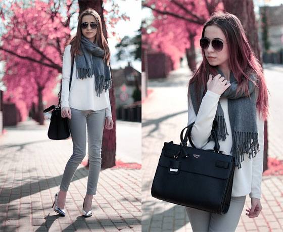 GUESS GIRL - Sunglasses, Weeken, CATE BAG, GUESS, Martyna Piotrowska