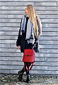 Winter sunny day - Scarf, Weeken, Boots, Weeken, Bag, Zara, Lisa, Ukraine