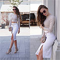 Bodycon skirt, Sunglasses, Weeken, BODYSUIT, Weeken, Skirt, Weeken, Shoes, Weeken, Pivonia, Poland