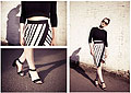 Sunshine Stripes - Sunglasses, Weeken, Blouse, Weeken, Skirt, Weeken, Sandalias, Weeken, StyleRarebit, United Kingdom