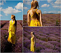 Fields of summer!, Yellow summer dress, Weeken, Sofija Surdilovic, Serbia