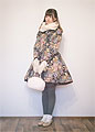 Gobelinese, Gobelin coat, Weeken, Flats, Weeken, Straw bag, Weeken, Mittens, H&M, Tube scarf, H&M, Maiju Laine, Finland