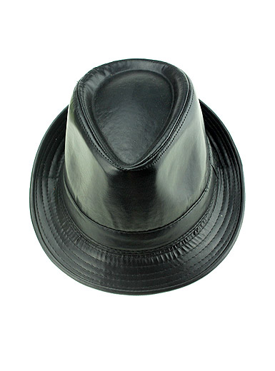 Stereotypes leather hat