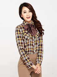 Fall plaid shirt