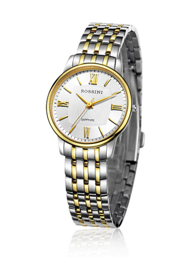 Silk thin stainless steel quartz Ladies Watch