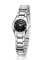 Female D'Urban Tristarc statue series stainless steel quartz Ladies Watch