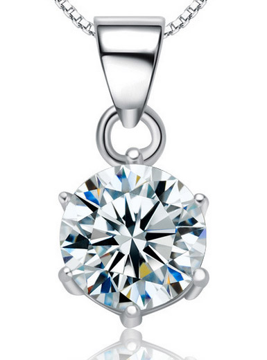 Explosion genuine 925 sterling silver necklace pendant set zircon diamond female pendants eight hearts and eight arrows Explosion genuine 925 sterling silver necklace pendant set zircon diamond female pendants eight hearts and eight arrows