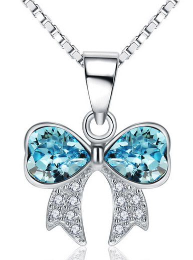 Korean version of the simple micro-cute bow pendant Korean version of the simple micro-cute bow pendant