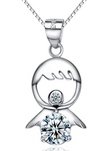 Fashion Fuwa zirconium plated pendant Fashion Fuwa zirconium plated pendant