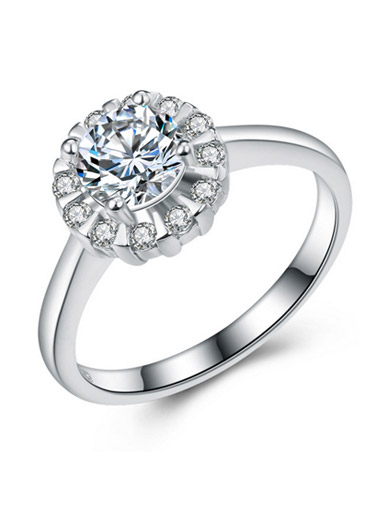 925 sterling silver ring micro-set eight hearts eight arrows diamond wedding ring 925 sterling silver ring micro-set eight hearts eight arrows diamond wedding ring
