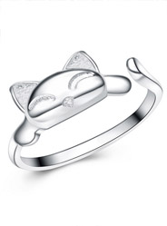 Catwalk Ring 925 Sterling Silver Rings are Silver