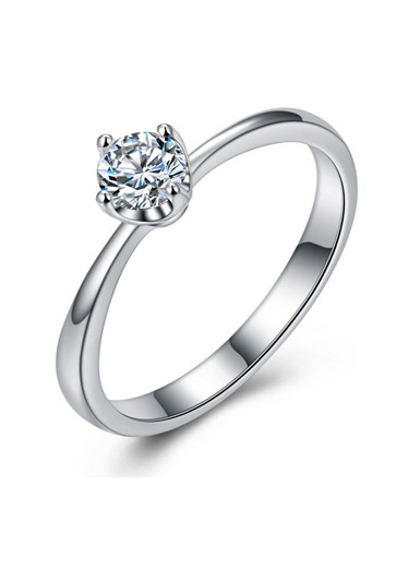 925 sterling silver super-eight heart eight arrow four claw wedding ring 925 sterling silver super-eight heart eight arrow four claw wedding ring