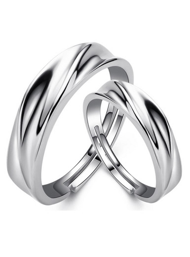 925 sterling silver couple of the new Korean version of the ring 925 sterling silver couple of the new Korean version of the ring
