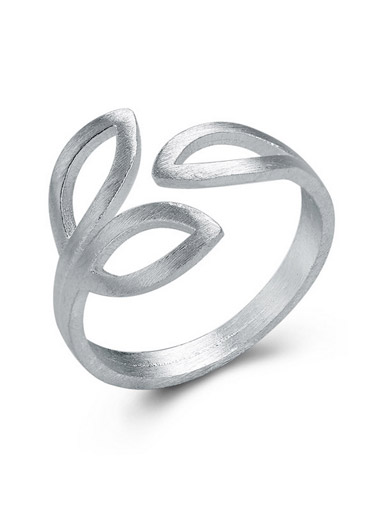 925 sterling silver national wind Clover Rafah Silver Ring 925 sterling silver national wind Clover Rafah Silver Ring