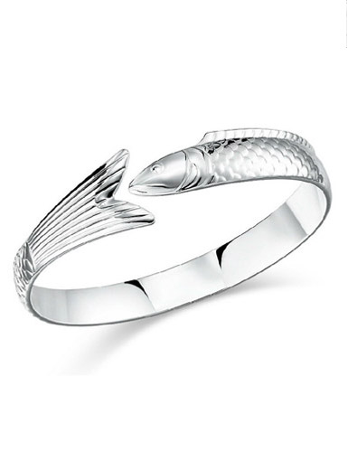 Chinese traditional 925 sterling silver fish bracelet every year Chinese traditional 925 sterling silver fish bracelet every year