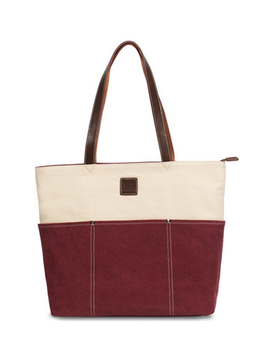 The new high-capacity brand canvas handbag