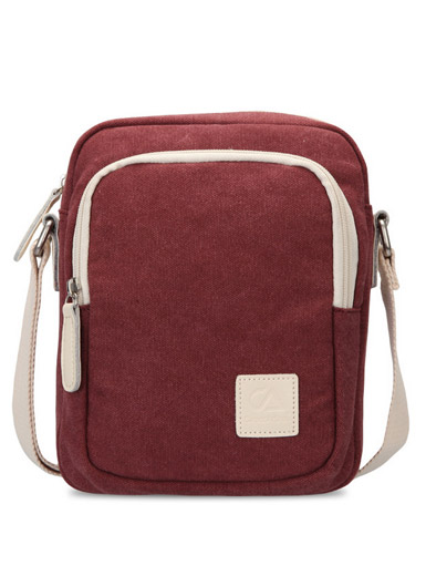 Leisure lady canvas messenger bag