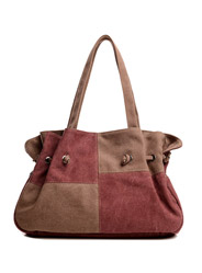 Retro fashion wild casual tide package canvas shoulder bag