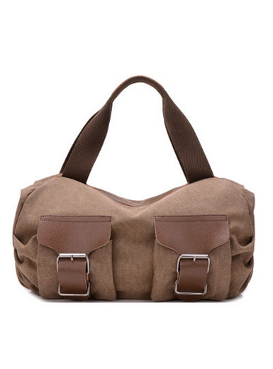 The new canvas shoulder bag The new canvas shoulder bag