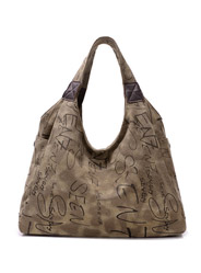 The new leisure bag canvas shoulder bag