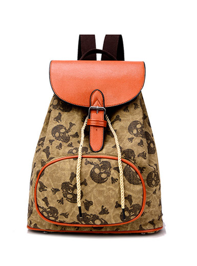 The new mini canvas shoulder bag school wind leisure retro small backpack The new mini canvas shoulder bag school wind leisure retro small backpack