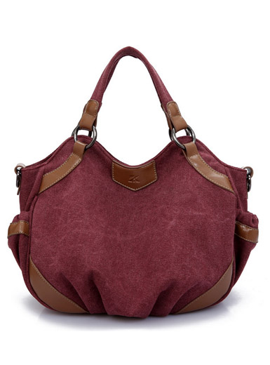 Authentic new canvas retro fashion wild shoulder bag Authentic new canvas retro fashion wild shoulder bag