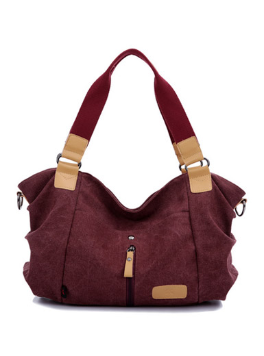 New canvas leisure hit color handbag shoulder bag New canvas leisure hit color handbag shoulder bag