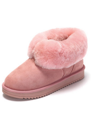 Daphne winter new comfortable flat plush shoes