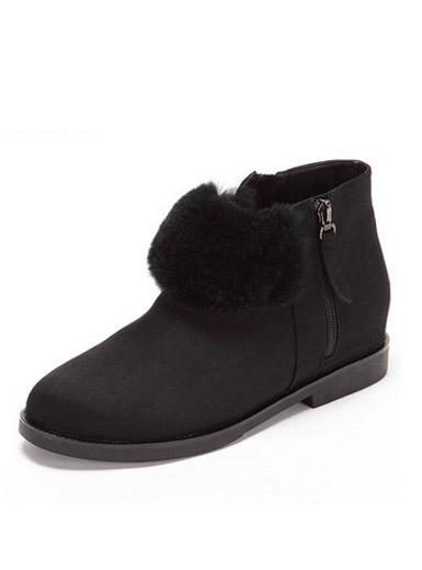 Daphne winter new suede low-heeled wild plush snow boots Daphne winter new suede low-heeled wild plush snow boots