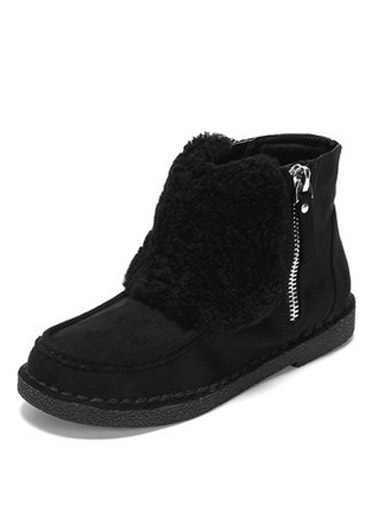 Daphne winter comfortable flat-bottomed leisure plush zipper snow boots Daphne winter comfortable flat-bottomed leisure plush zipper snow boots