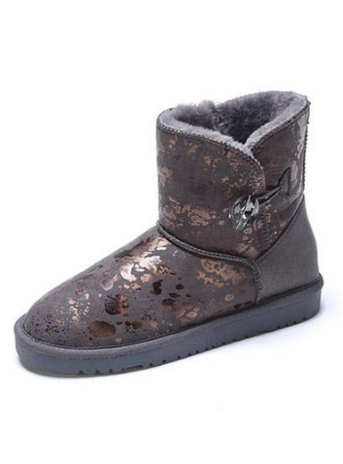Daphne winter plush flat-bottomed fashion diamond stitching snow boots Daphne winter plush flat-bottomed fashion diamond stitching snow boots