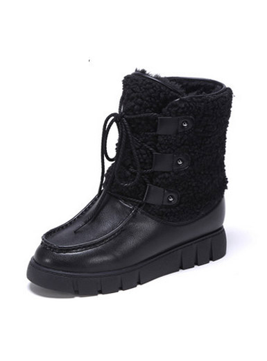 Daphne winter new style of thick casual bottom with plush snow boots Daphne winter new style of thick casual bottom with plush snow boots