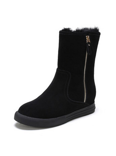 Daphne winter comfortable flat snow boots