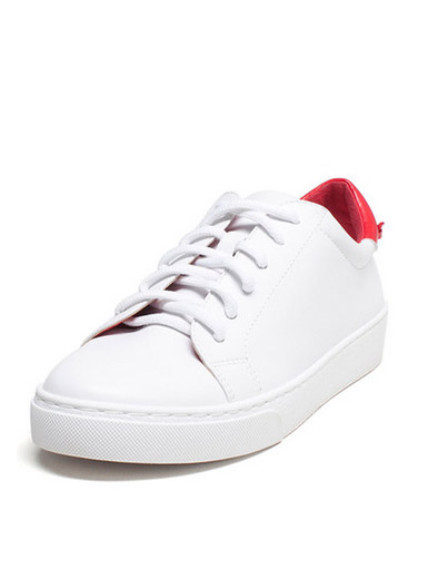Daphne new round flat-bottomed fashion simple with lace shoes Daphne new round flat-bottomed fashion simple with lace shoes