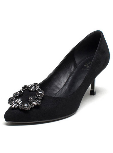 Daphne Fashion pointed shallow mouth female high-heeled diamond fine with wedding shoes Daphne Fashion pointed shallow mouth female high-heeled diamond fine with wedding shoes